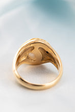 Load image into Gallery viewer, Vintage 18ct Gold Pearl & Diamond Ring