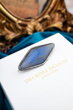 Load image into Gallery viewer, Antique Sterling Silver Butterfly Wing Brooch, Delross Design Jewellers, Brisbane Jewellers, Custom Brisbane Jewellers, Brisbane Jewellery Repairs, Chermside West Jewellers