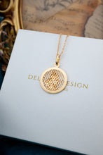 Load image into Gallery viewer, Vintage 9ct Gold Saint Christopher Medal Pendant,  Delross Design Jewellers, Brisbane Jewellers, Custom Brisbane Jewellers, Brisbane Jewellery Repairs, Chermside West Jewellers