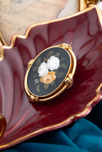 Load image into Gallery viewer, Antique Art Nouveau 18ct Gold Pietra Dura Brooch,  Delross Design Jewellers, Brisbane Jewellers, Custom Brisbane Jewellers, Brisbane Jewellery Repairs, Chermside West Jewellers