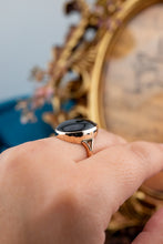 Load image into Gallery viewer, Vintage 9ct Rose Gold Onyx Ring, Delross Design Jewellers, Brisbane Jewellers, Custom Brisbane Jewellers, Brisbane Jewellery Repairs, Chermside West Jewellers