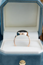 Load image into Gallery viewer, Vintage 9ct Rose Gold Onyx Ring, Delross Design Jewellers, Brisbane Jewellers, Custom Brisbane Jewellers, Brisbane Jewellery Repairs, Chermside West Jewellers