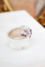 Load image into Gallery viewer, 925 Sterling Silver Amethyst Ring, Delross Design Jewellers, Brisbane Jewellers, Custom Brisbane Jewellers, Brisbane Jewellery Repairs, Chermside West Jewellers
