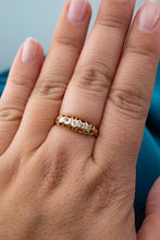 Load image into Gallery viewer, Antique 18ct Yellow Gold & Diamond 0.60ct TDW Ring, Delross Design Jewellers, Brisbane Jewellers, Custom Brisbane Jewellers, Brisbane Jewellery Repairs, Chermside West Jewellers