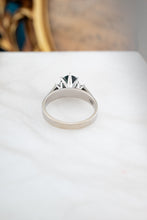Load image into Gallery viewer, Vintage 18ct White Gold Sapphire & Diamond Ring, Delross Design Jewellers, Brisbane Jewellers, Custom Brisbane Jewellers, Brisbane Jewellery Repairs, Chermside West Jewellers