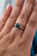 Load image into Gallery viewer, Vintage 18ct White Gold Sapphire & Diamond Ring, Delross Design Jewellers, Brisbane Jewellers, Custom Brisbane Jewellers, Brisbane Jewellery Repairs, Chermside West Jewellers