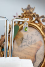 Load image into Gallery viewer, 9ct Gold Peridot & Diamond Stud Earrings,  Delross Design Jewellers, Brisbane Jewellers, Custom Brisbane Jewellers, Brisbane Jewellery Repairs, Chermside West Jewellers