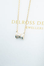 Load image into Gallery viewer, 9ct Gold Diamond 0.34ct TDW Bow Necklace, Delross Design Jewellers, Brisbane Jewellers, Custom Brisbane Jewellers, Brisbane Jewellery Repairs, Chermside West Jewellers