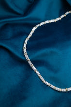 Load image into Gallery viewer, 925 Sterling Silver & Gold Plated Cubic Zirconia Necklace, Delross Design Jewellers, Brisbane Jewellers, Custom Brisbane Jewellers, Brisbane Jewellery Repairs, Chermside West Jewellers