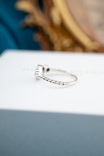Load image into Gallery viewer, 925 Sterling Silver Moonstone & Tanzanite Ring, Delross Design Jewellers, Brisbane Jewellers, Custom Brisbane Jewellers, Brisbane Jewellery Repairs, Chermside West Jewellers