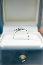 Load image into Gallery viewer, 925 Sterling Silver Moonstone & Tanzanite Ring, Delross Design Jewellers, Brisbane Jewellers, Custom Brisbane Jewellers, Brisbane Jewellery Repairs, Chermside West Jewellers