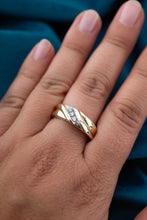 Load image into Gallery viewer, 10ct Yellow Gold Diamond 0.15ct TDW Ring, Delross Design Jewellers, Brisbane Jewellers, Custom Brisbane Jewellers, Brisbane Jewellery Repairs, Chermside West Jewellers