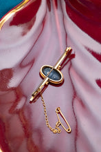 Load image into Gallery viewer, Vintage 9ct Gold Opal Doublet Brooch, Delross Design Jewellers, Brisbane Jewellers, Custom Brisbane Jewellers, Brisbane Jewellery Repairs, Chermside West Jewellers