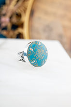 Load image into Gallery viewer, 925 Sterling Silver Antique Button Ring,  Delross Design Jewellers, Brisbane Jewellers, Custom Brisbane Jewellers, Brisbane Jewellery Repairs, Chermside West Jewellers
