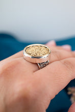 Load image into Gallery viewer, 925 Sterling Silver Antique Button Ring, Delross Design Jewellers, Brisbane Jewellers, Custom Brisbane Jewellers, Brisbane Jewellery Repairs, Chermside West Jewellers