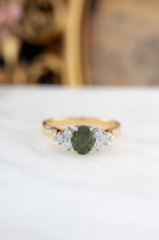 Load image into Gallery viewer, 9ct Gold 1.00ct Natural Sapphire & Diamond Ring, Delross Design Jewellers, Brisbane Jewellers, Custom Brisbane Jewellers, Brisbane Jewellery Repairs, Chermside West Jewellers