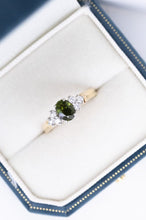 Load image into Gallery viewer, 9ct Gold 1.00ct Natural Sapphire & Diamond Ring, Delross Design Jewellers, Brisbane Jewellers, Custom Brisbane Jewellers, Brisbane Jewellery Repairs, Chermside West Jewellers