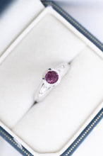 Load image into Gallery viewer, 18ct White Gold Pink Sapphire & Diamond 0.05ct TDW Ring, Delross Design Jewellers, Brisbane Jewellers, Custom Brisbane Jewellers, Brisbane Jewellery Repairs, Chermside West Jewellers