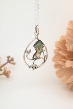 Load image into Gallery viewer, 925 Sterling Silver Paua Shell Bird Pendant, 
Delross Design Jewellers, Brisbane Jewellers, Custom Brisbane Jewellers, Brisbane Jewellery Repairs, Chermside West Jewellers