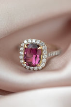 Load image into Gallery viewer, Umbalite garnet and diamond ring Delross Design Jewellers