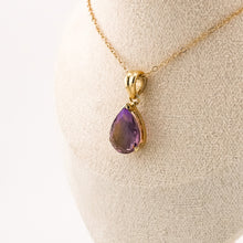 Load image into Gallery viewer, 9ct Gold Pear Shaped Ametrine Pendant,  Delross Design Jeweller, Brisbane Jeweller, Chermside Jeweller, Custom Jewellery