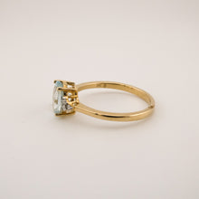 Load image into Gallery viewer, Delross Design Jeweller, Brisbane Jeweller, Chermside Jeweller, Custom Jewellery, 9ct Gold Aquamarine Ring