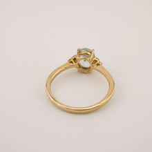 Load image into Gallery viewer, Delross Design Jeweller, Brisbane Jeweller, Chermside Jeweller, Custom Jewellery, 9ct Gold Aquamarine Ring
