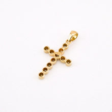 Load image into Gallery viewer, Delross Design Jeweller, Brisbane Jeweller, Chermside Jeweller, Custom Jewellery, 18ct Gold, Diamond Pendant, Cross