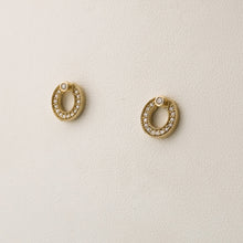 Load image into Gallery viewer, 9ct Gold Diamond Stud Earrings 0.17ct TDW