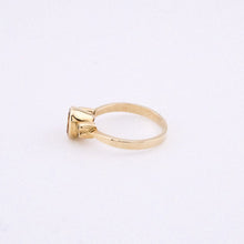 Load image into Gallery viewer, 9ct Gold Citrine & Diamond Gold Ring