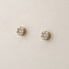 Load image into Gallery viewer, 9ct Gold Diamond Stud Earrings 1.02ct TDW, Delross Design Jewellers, Chermside West Jeweller, Custom Jewellery,