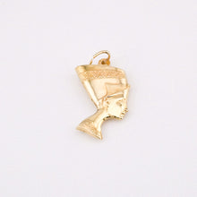 Load image into Gallery viewer, Delross Design Jeweller, Brisbane Jeweller, Chermside Jeweller, Custom Jewellery, 9ct Gold Vintage Nefertiti Pendant