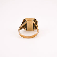 Load image into Gallery viewer, 9ct Gold Vintage Onyx Ring, Delross Design Jeweller, Brisbane Jeweller, Chermside Jeweller, Custom Jewellery