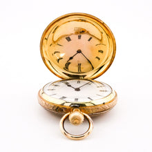 Load image into Gallery viewer, Delross Design Jeweller, Brisbane Jeweller, Chermside Jeweller, Custom Jewellery, 9ct Gold Antique Pocket Watch