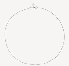 Load image into Gallery viewer, Sterling Silver Curb & Mirror Link Chain Necklace