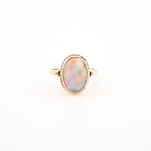Load image into Gallery viewer, Delross Design Jeweller, Brisbane Jeweller, Chermside Jeweller, Custom Jewellery, 9ct Gold Opal Vintage Ring