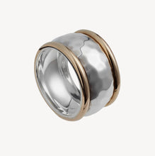 Load image into Gallery viewer, Sterling Silver & Bronze Ring