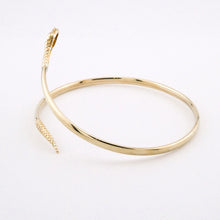 Load image into Gallery viewer, Delross Design Jeweller, Brisbane Jeweller, Chermside Jeweller, Custom Jewellery, 9ct Gold Snake Bangle