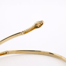 Load image into Gallery viewer, Delross Design Jeweller, Brisbane Jeweller, Chermside Jeweller, Custom Jewellery, 9ct Gold Snake Bangle
