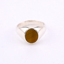 Load image into Gallery viewer, Delross Design Jeweller, Brisbane Jeweller, Chermside Jeweller, Custom Jewellery, Silver Ring, Tiger's Eye