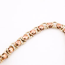 Load image into Gallery viewer, Delross Design Jeweller, Brisbane Jeweller, Chermside Jeweller, Custom Jewellery, 9ct  Gold Diamond fancy bracelet