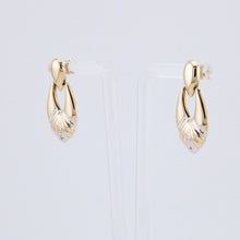 Load image into Gallery viewer, 9ct Gold &amp; Diamond Vintage Earrings Circa 1970s