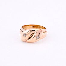 Load image into Gallery viewer, 9ct Rose Gold Antique Serpent Ring