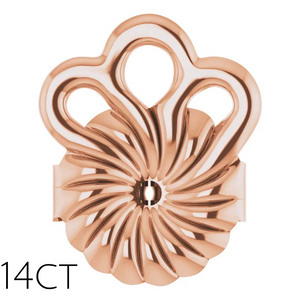 14ct Rose Gold Stabiliser Earring Backs (Pair)