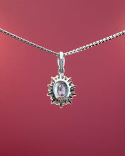 Load image into Gallery viewer, Platinum Natural Alexandrite &amp; Diamond Pendant Delross Design Jewellers