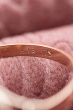 Load image into Gallery viewer, 9ct Yellow Gold Vintage Red Paste Ring Delross Design Jewellers