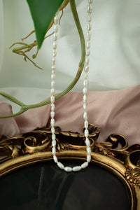 9ct Gold Freshwater Rice Pearl Stand,  Delross Design Jeweller, Brisbane Jeweller, Chermside Jeweller, Custom Jewellery
