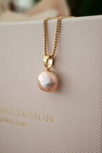 Load image into Gallery viewer, 9ct Gold Freshwater Natural Pink Pearl Pendant, Delross Design Jeweller, Brisbane Jeweller, Chermside Jeweller, Custom Jewellery