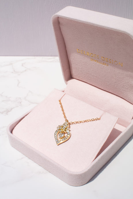Delross Design Jeweller, Brisbane Jeweller, Chermside Jeweller, Custom Jewellery, Diamond Heart Pendant