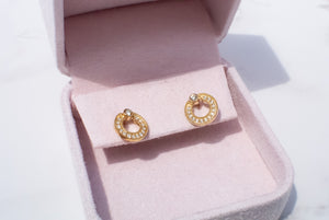 9ct Gold TDW 0.17ct Diamond Stud Earrings